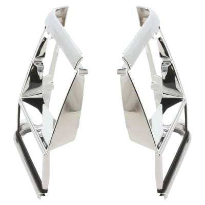 New Pair Of Headlight Door Compatible With Jeep Cherokee Laredo 6 Cyl 4.0L Cherokee Briarwood 6 Cyl thumbnail 3