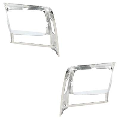 New Pair Of Headlight Door Compatible With Jeep Comanche Eliminator 6 Cyl 4.0L Cherokee Se 4 Cyl thumbnail 6