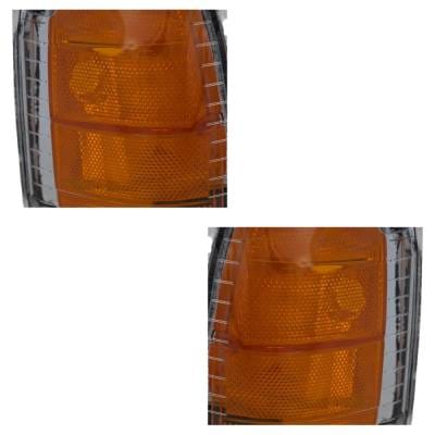 New Pair Of Parking Light Compatible With Cadillac Gmc Yukon Denali Escalade Base 8 Cyl 5.7L thumbnail 16