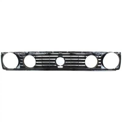 Dual Headlight Grille Assembly Compatible With Volkswagen Golf Gti 16-Valve 4 Cyl 2.0L 1990-1992 By thumbnail 8