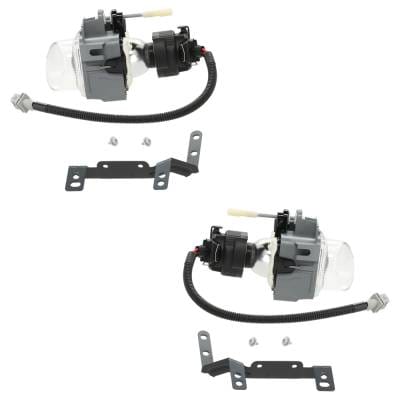 New Front Left And Front Right Fog Light Compatible With Volvo S60 R V70 R 5 Cyl 2.5L 2004-2007 By thumbnail 2