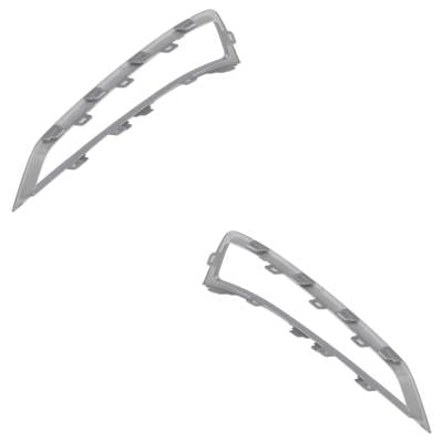 New Pair Of Grille Trim Compatible With Acura Mdx Base 2010-2013 By Ac1039111 Ac1038111 71104Stxa00 thumbnail 14