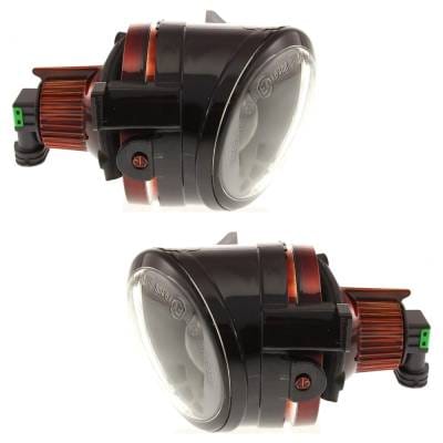 New Front Left And Front Right Fog Light Compatible With Volkswagen Jetta 2.5 5 Cyl 2.5L 2005-2006 thumbnail 6