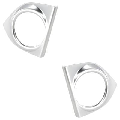 New Front Left And Front Right Fog Light Trim Compatible With Acura Tsx Special Edition Tsx V6 thumbnail 2