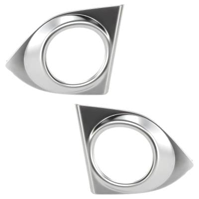 New Front Left And Front Right Fog Light Trim Compatible With Acura Tsx Premium Tsx Special Edition thumbnail 4