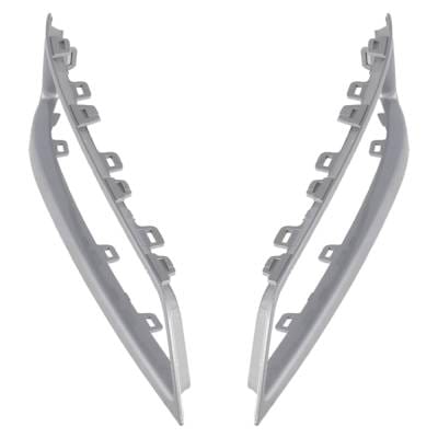 New Pair Of Grille Trim Compatible With Acura Mdx Base 2010-2013 By Ac1038111 Ac1039111 71104Stxa00 thumbnail 16
