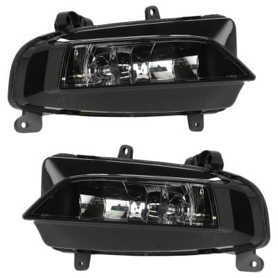 New Front Left And Front Right Fog Light Compatible With Audi S4 Base A4 Quattro Premium 2013-2017