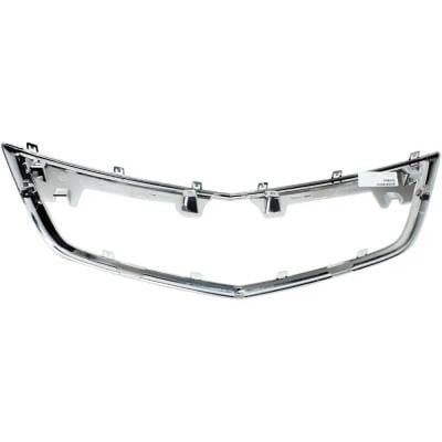 New Center Grille Trim Compatible With Acura Tl Sh-Awd 6 Cyl 3.7L Tl Base 6 Cyl 3.5L 2012-2014 thumbnail 10