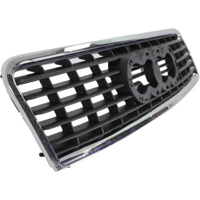 New Chrome Shell Grille Assembly Compatible With Audi A4 Quattro Base 6 Cyl 3.0L A4 Base 6 Cyl 3.0L thumbnail 6