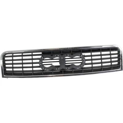 New Chrome Shell Grille Assembly Compatible With Audi A4 Quattro Avant 4 Cyl 1.8L A4 Quattro Base 4 thumbnail 2