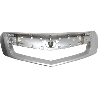 New Chrome Grille Assembly Compatible With Acura Rdx Sh-Awd 4 Cyl 2.3L Rdx Base 4 Cyl 2.3L 2010-2011 thumbnail 2
