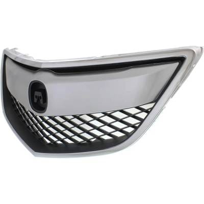 New Chrome Shell Grille Assembly Compatible With Acura Rdx Base 6 Cyl 3.5L By 71121Tx4a01-Pfm thumbnail 4