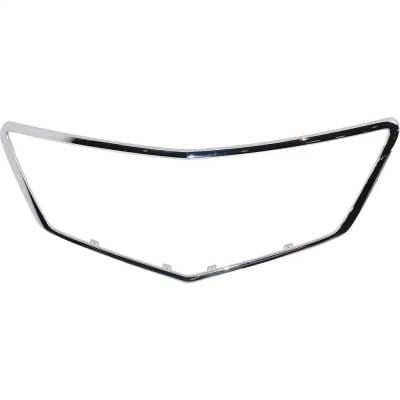 Chrome Grille Assembly Compatible With Acura Rdx Base 6 Cyl 3.5L 2016-2018 By Ac1202107 71123Tx4a51 thumbnail 2