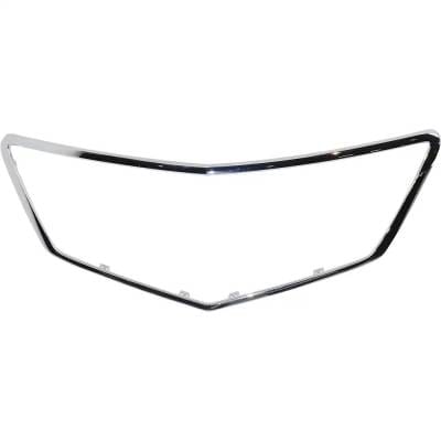 Grille Outline Trim Grille Assembly Compatible With Acura Rdx Base 6 Cyl 3.5L 2016-2018 Ac1202107 thumbnail 2