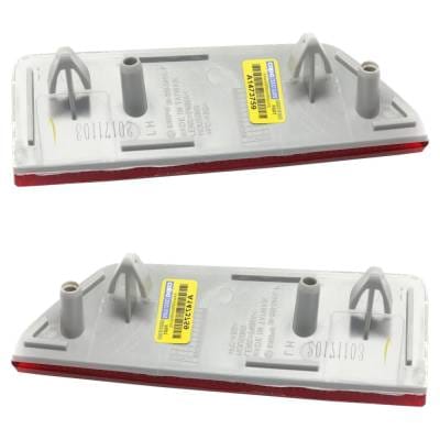 New Rear Left And Rear Right Bumper Reflector Compatible With Gmc Terrain Sl 4 Cyl 2.4L Terrain Slt thumbnail 10