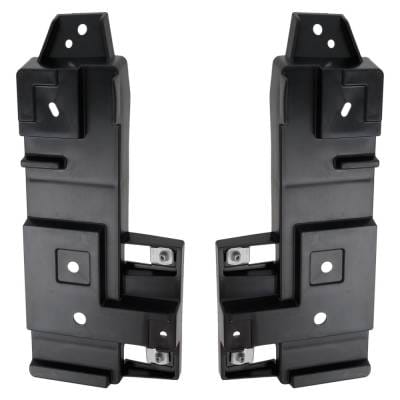 New Rear Left And Rear Right Bumper Cover Support Compatible With Gmc Saturn Acadia Sl 6 Cyl 3.6L thumbnail 2