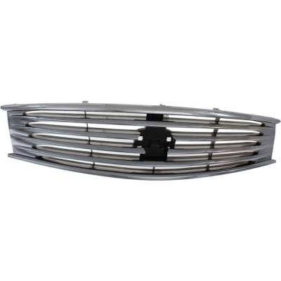 New Chrome Grille Assembly Compatible With Infiniti G37 X Sport 6 Cyl 3.7L Q60 Premium Sport 6 Cyl thumbnail 2