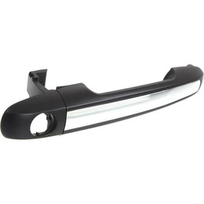 Front Left (Driver Side) Exterior Door Handle Compatible With 2006-2010 Hyundai Sonata Black With thumbnail 6