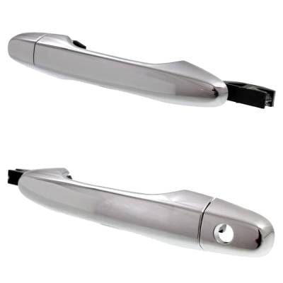 Front Driver And Passenger Side Exterior Door Handle Compatible With 2012-2016 Honda Cr-V Honda thumbnail 2