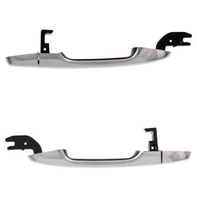 Front Driver And Passenger Side Exterior Door Handle Compatible With 2012-2016 Honda Cr-V Honda thumbnail 4