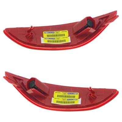 New Rear Left And Rear Right Bumper Reflector Compatible With Hyundai Accent L Accent Value Edition thumbnail 10