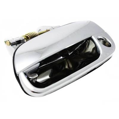 Front Left (Driver Side) Exterior Door Handle Compatible With 2001-2006 Hyundai Elantra Chrome With thumbnail 6