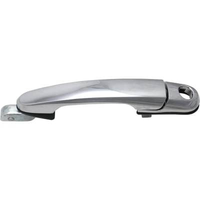 Front Driver Side Exterior Door Handle Compatible With 2005-2009 Hyundai Tucson Chrome With Key Hole thumbnail 2