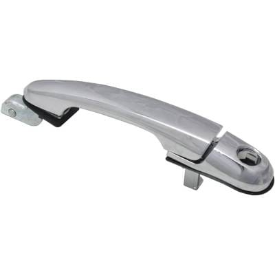 Front Left (Driver Side) Exterior Door Handle Compatible With 2005-2009 Hyundai Tucson Chrome With thumbnail 4