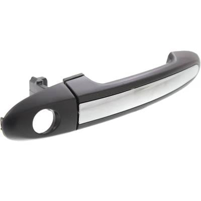 Front Driver Side Exterior Door Handle Compatible With 2007-2012 Hyundai Santa Fe Chrome With Key thumbnail 6