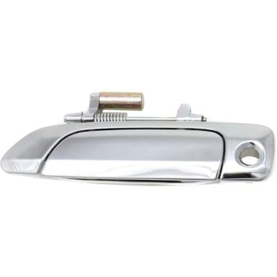 Front Driver Side Exterior Door Handle Compatible With 2001-2005 Honda Civic Chrome With Key Hole thumbnail 2