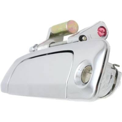 Front Driver Side Exterior Door Handle Compatible With 2001-2005 Honda Civic Chrome With Key Hole thumbnail 4