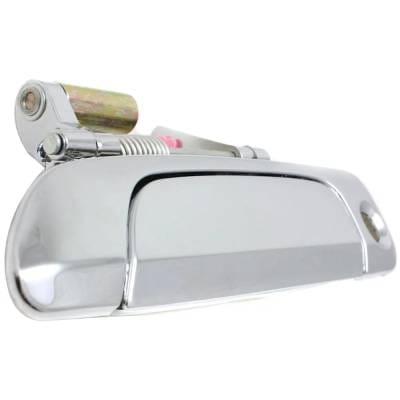 Front Left (Driver Side) Exterior Door Handle Compatible With 2001-2005 Honda Civic Chrome With Key thumbnail 6