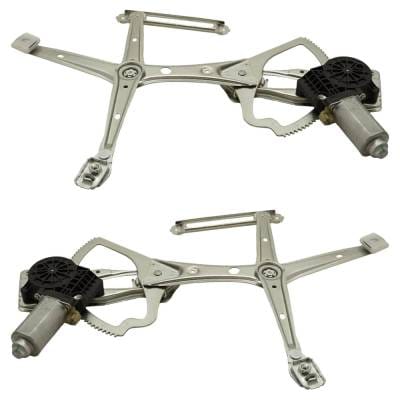 New Front Left And Front Right Window Regulator Compatible With Mercedes Benz E430 Base 8 Cyl 4.3L thumbnail 6