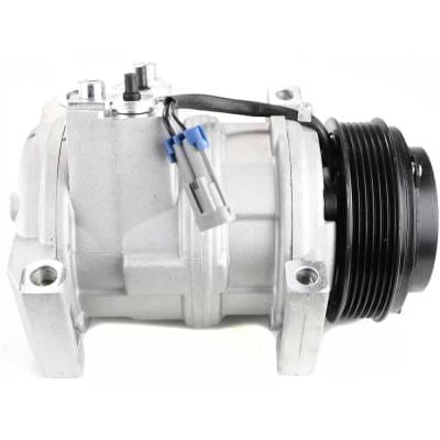 New 6-Groove Pulley A/C Compressor Compatible With Chevrolet Gmc Savana 2500 Base 6 Cyl 4.3L Sierra thumbnail 8