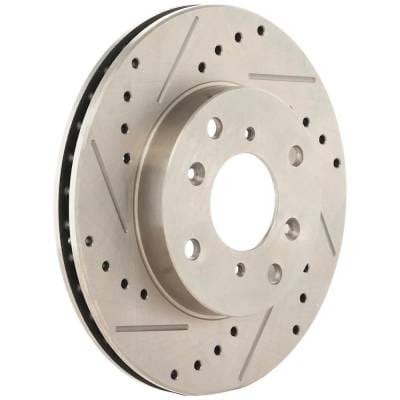 New 4 Lugs Brake Disc Compatible With Acura Honda Accord Lx 4 Cyl 2.3L Accord Se 4 Cyl 2.3L Cl thumbnail 6