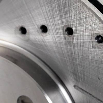 New Cross-Drilled And Slotted Brake Disc Compatible With Ford Lincoln Mercury Taurus Sho 8 Cyl 3.4L thumbnail 8