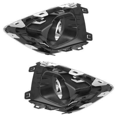 New Front Left And Front Right Fog Light Cover Compatible With Buick Envision Premium Ii Envision thumbnail 12
