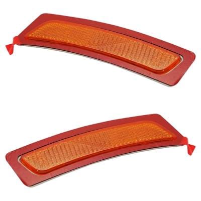 New Front Left And Front Right Bumper Reflector Compatible With Bmw 535D Base 6 Cyl 3.0L 550I Base 8 thumbnail 4