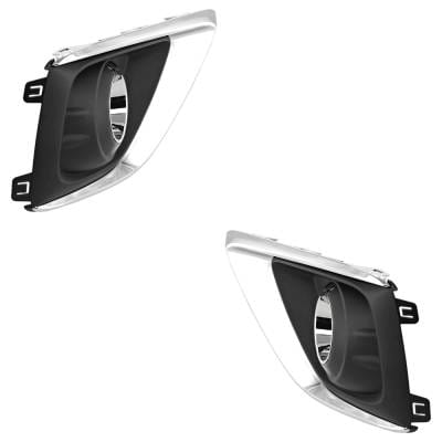 New Front Left And Front Right Fog Light Cover Compatible With Buick Envision Premium Ii Envision thumbnail 4