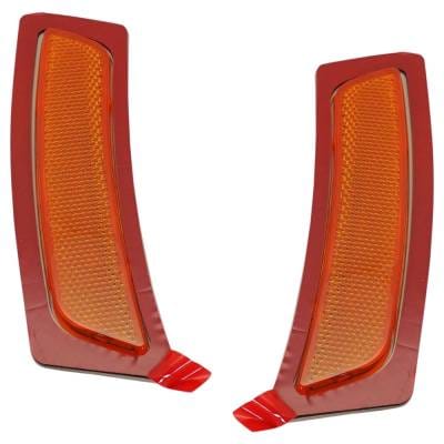 New Front Left And Front Right Bumper Reflector Compatible With Bmw 535I Base 6 Cyl 3.0L 535D Base 6 thumbnail 12