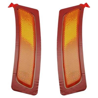 New Front Left And Front Right Bumper Reflector Compatible With Bmw 528I Base 4 Cyl 2.0L 535D Base 6 thumbnail 2