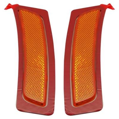 New Front Left And Front Right Bumper Reflector Compatible With Bmw 528I Base 4 Cyl 2.0L 535D Base 6 thumbnail 8