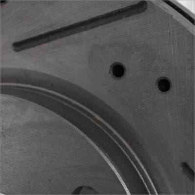 New Cross-Drilled And Slotted Brake Disc Compatible With Ford Fiesta Sel 4 Cyl 1.6L Fiesta Titanium thumbnail 6