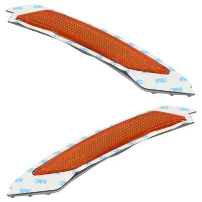 New Front Left And Front Right Bumper Reflector Compatible With Bmw 335Xi Base 6 Cyl 3.0L 325I Base thumbnail 6