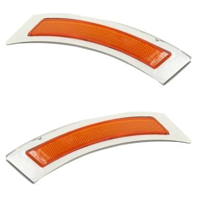 New Front Left And Front Right Bumper Reflector Compatible With Bmw 535Xi Base 535I Base 2006-2010 thumbnail 6