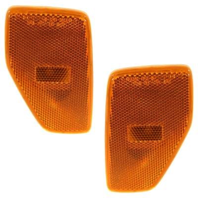 New Front Left And Front Right Side Marker Compatible With Hummer H3 Championship Series 8 Cyl 5.3L