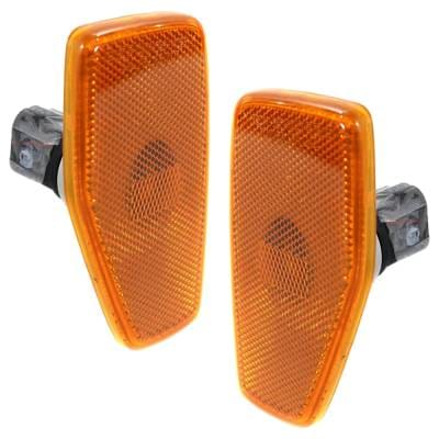 New Front Left And Front Right Side Marker Compatible With Hummer H3 Championship Series 8 Cyl 5.3L thumbnail 3