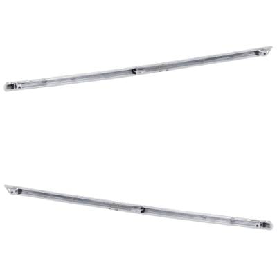 New Left Upper And Right Upper Grille Trim Compatible With Honda Accord Ex 4 Cyl 2.4L Accord Lx 4 thumbnail 10