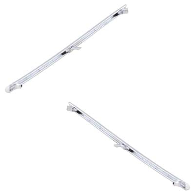 New Left Upper And Right Upper Grille Trim Compatible With Honda Accord Ex 4 Cyl 2.4L Accord Ex-L 6 thumbnail 8
