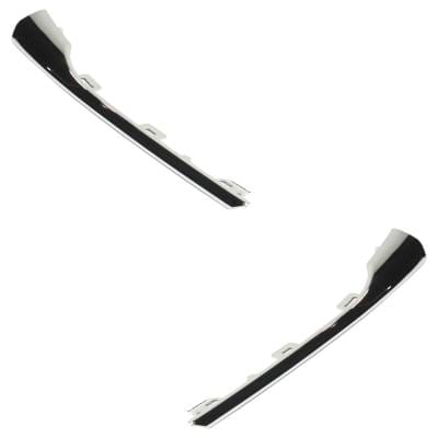 New Pair Of Grille Trim Compatible With Hyundai Elantra Blue 4 Cyl 2.0L Elantra Gls 4 Cyl 2.0L 2010 thumbnail 4